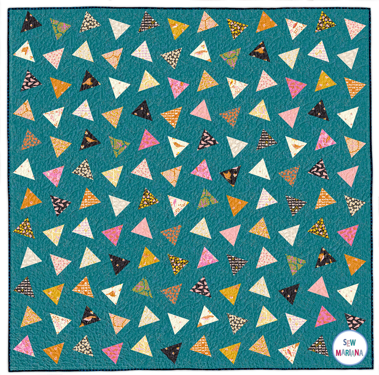 Flutter Down Quilt Pattern - PDF