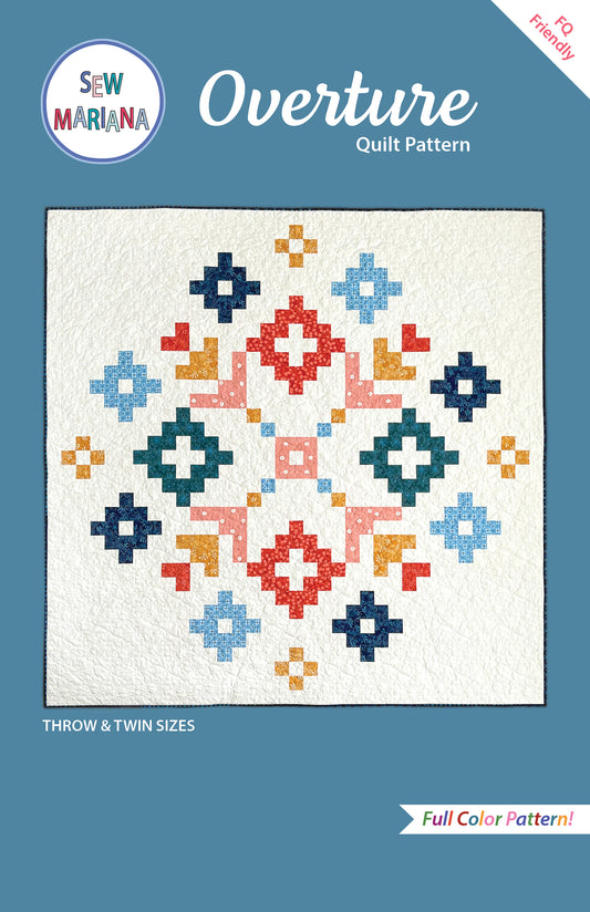 Overture Quilt Pattern - PRINTED