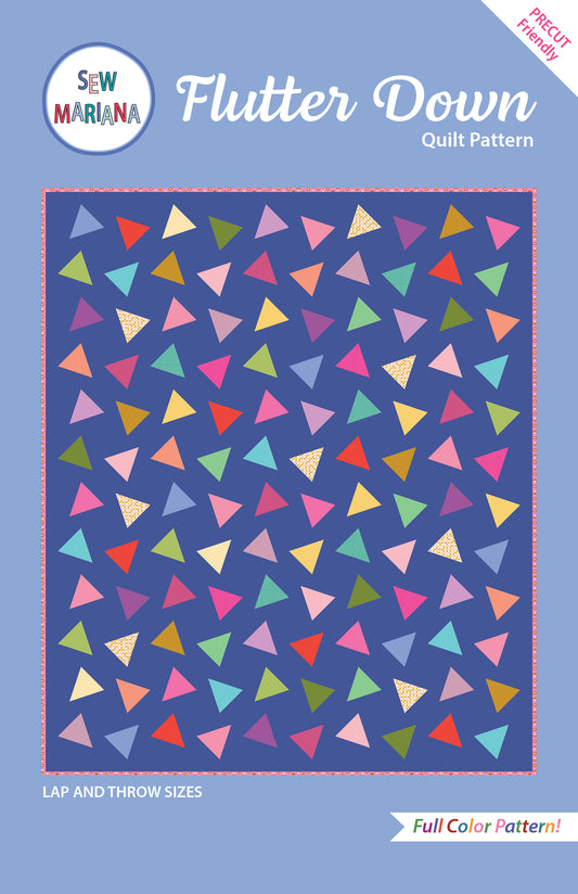 Flutter Down Quilt Pattern - PRINTED