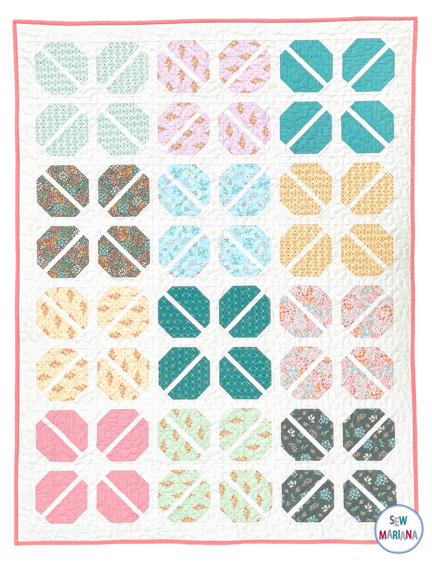 Corolla Quilt Pattern - PRINTED