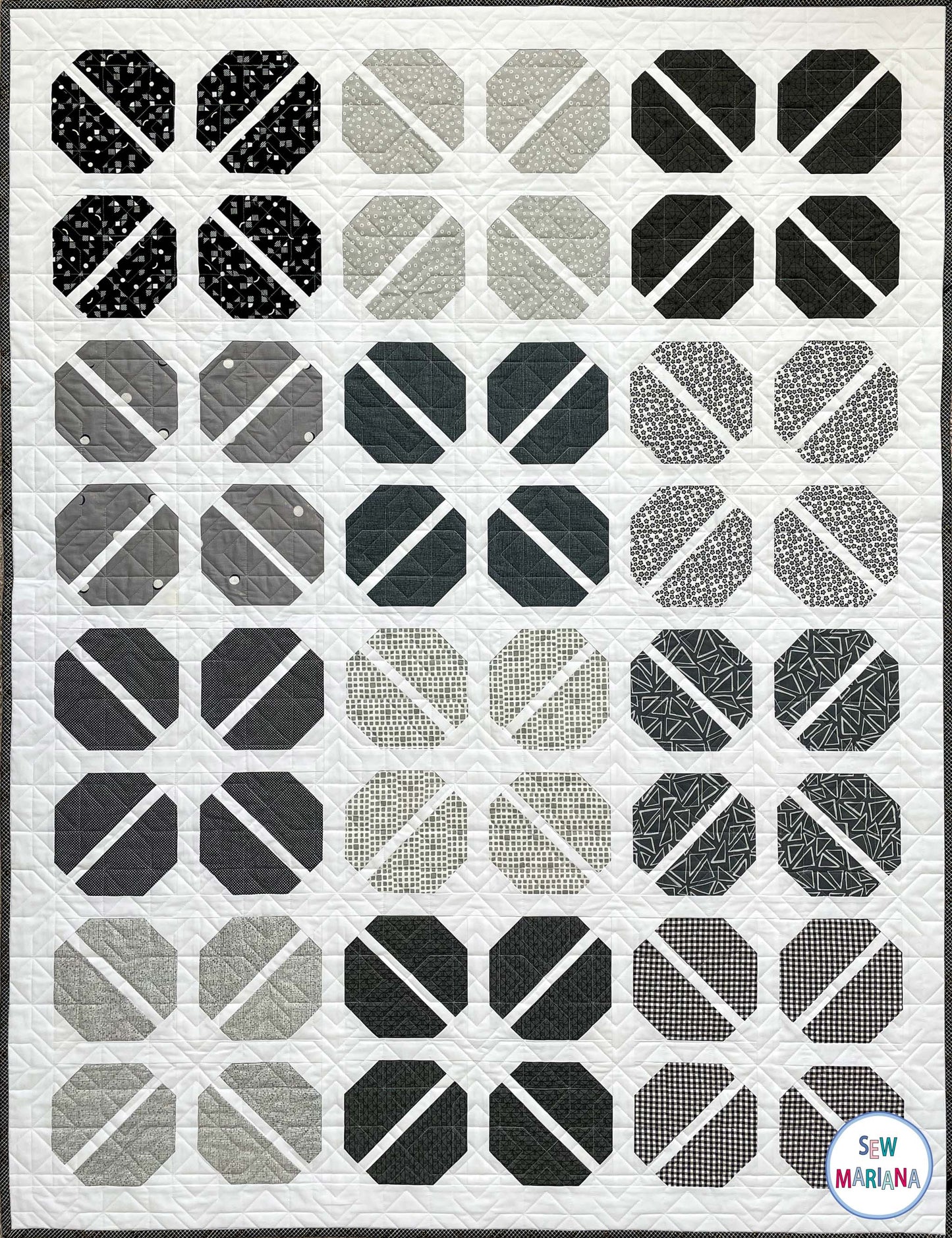 Corolla Quilt Pattern - PRINTED
