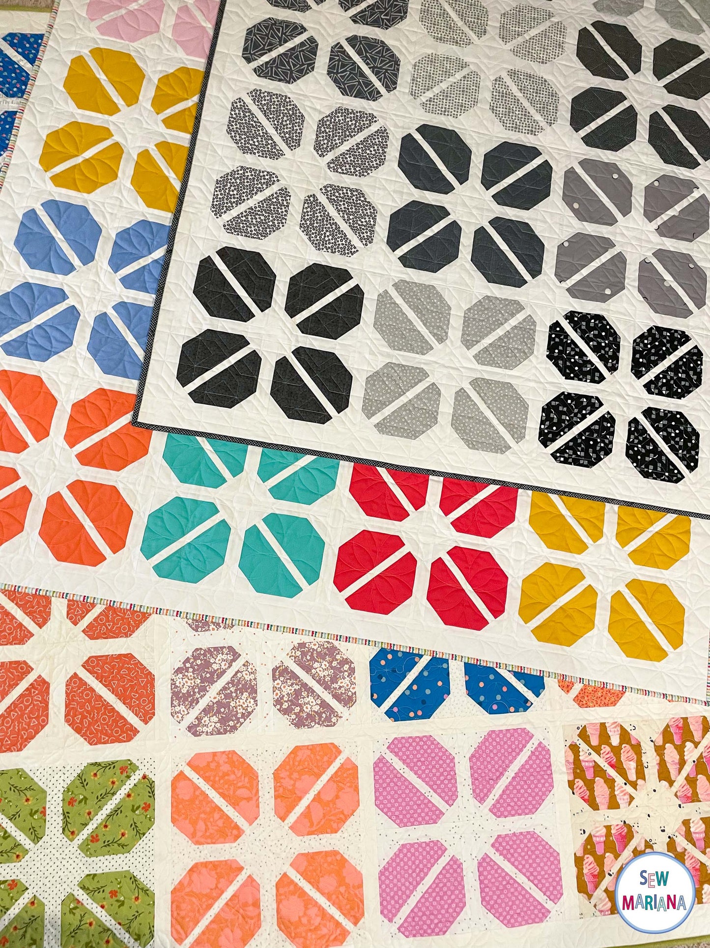 Corolla Quilt Pattern - PRINTED