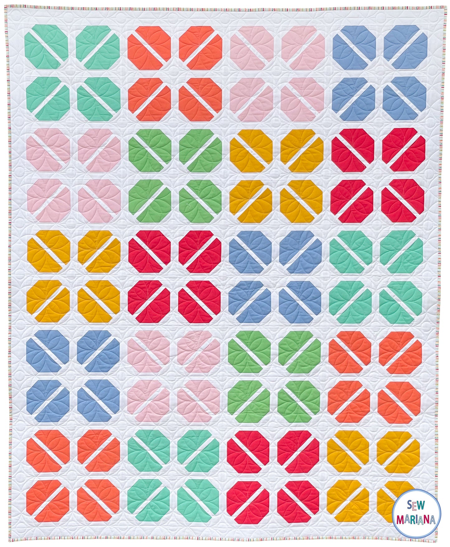 Corolla Quilt Pattern - PRINTED