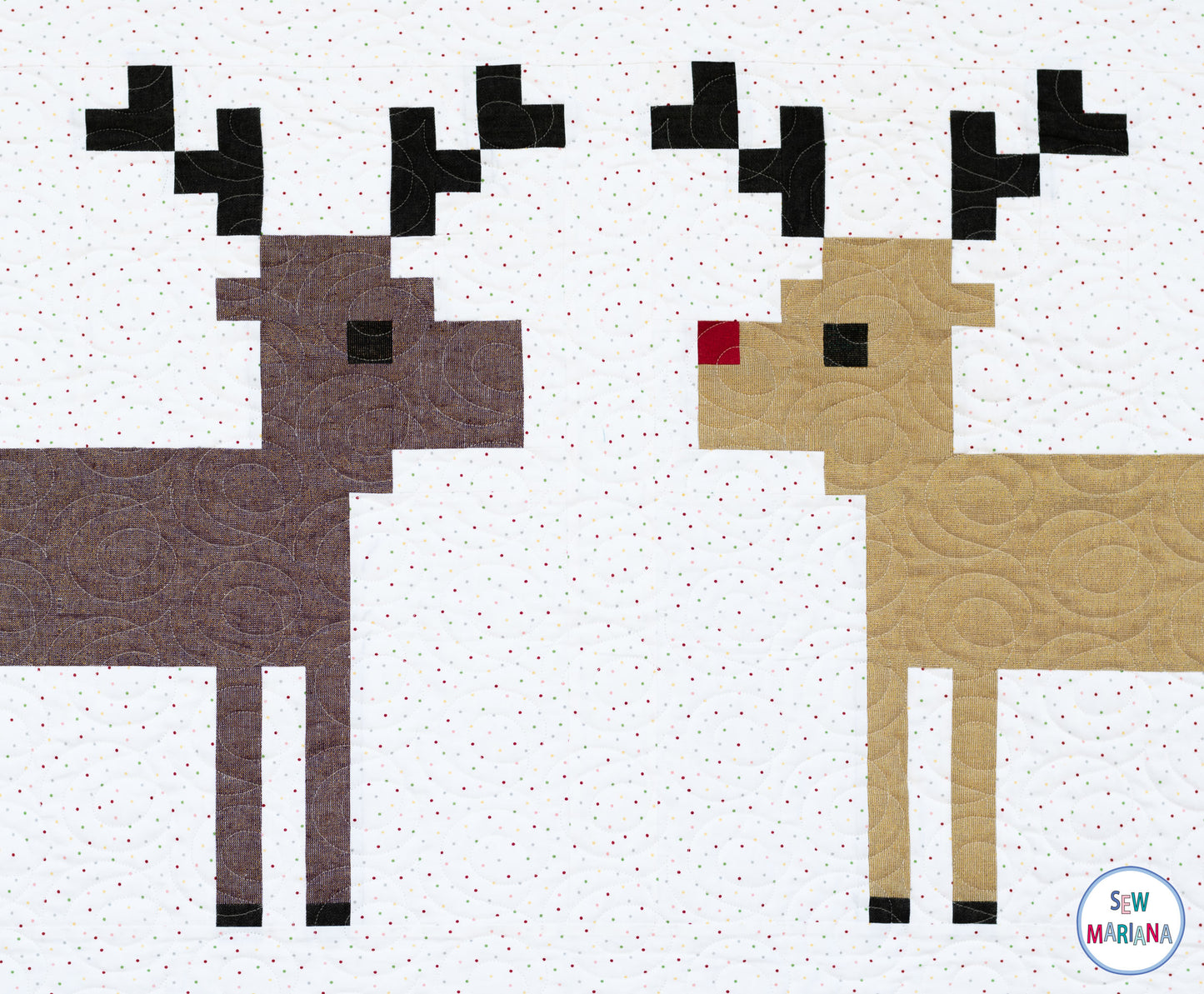 Dear Deer Quilt Pattern - PDF