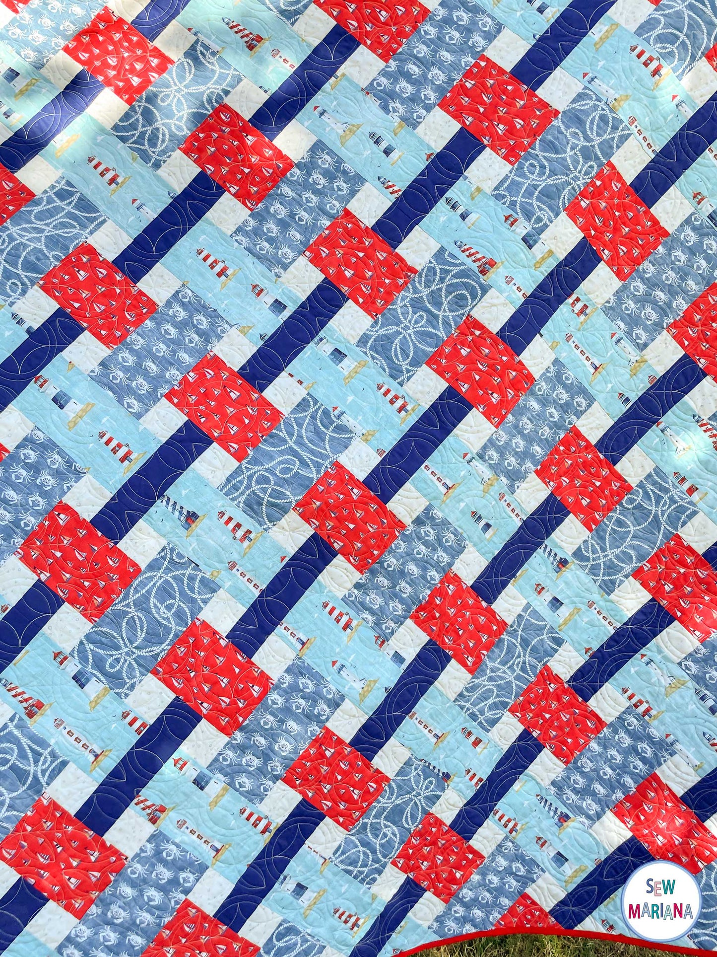 Duck and Weave Quilt Pattern - PDF
