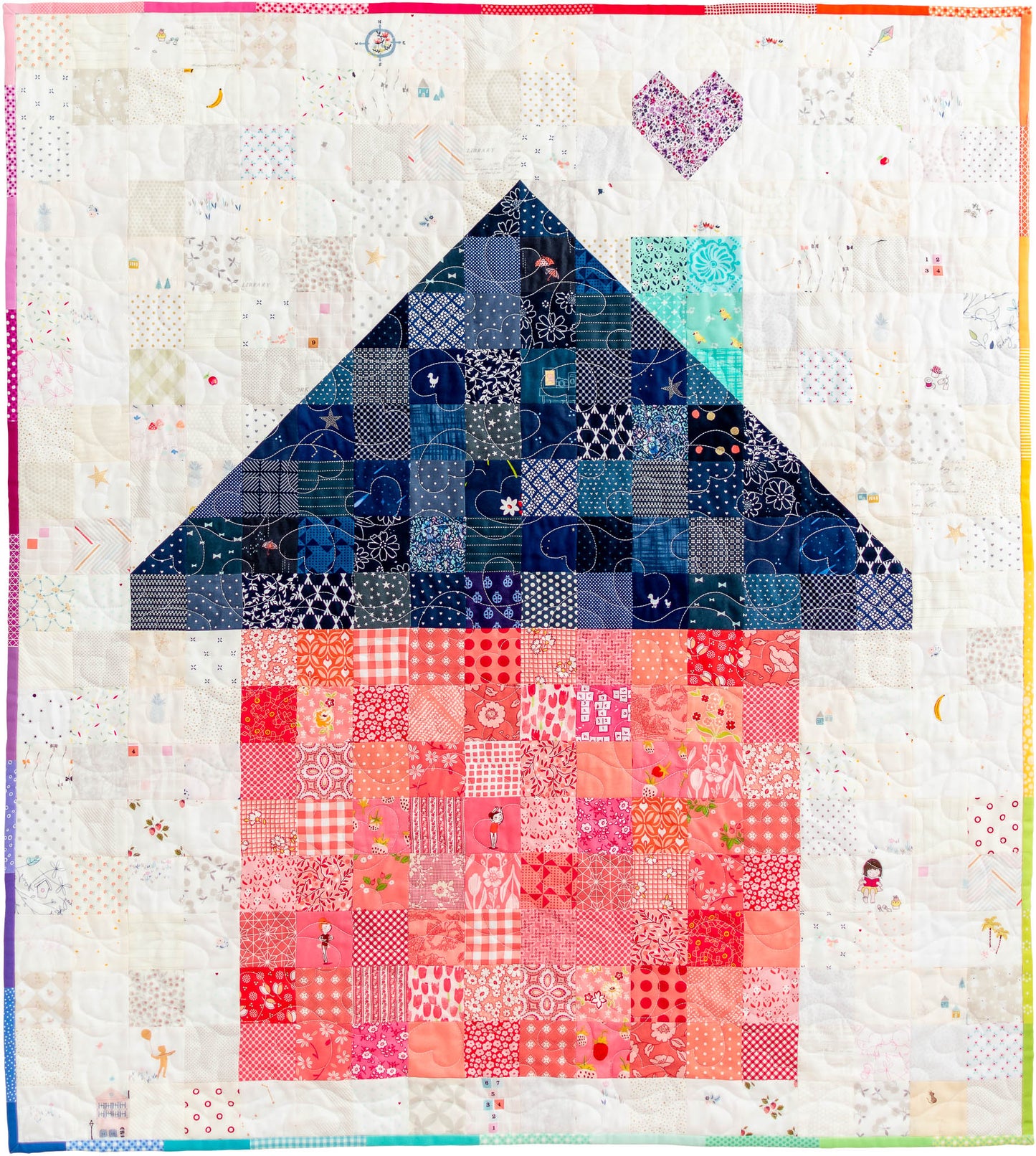 Full House Quilt Pattern - PDF