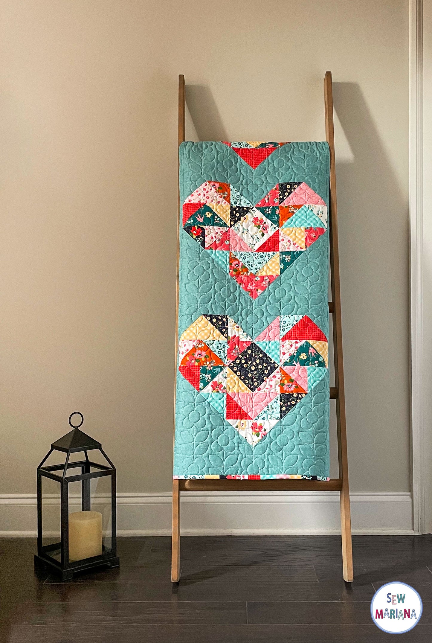 Heart Bits Quilt Pattern - PDF