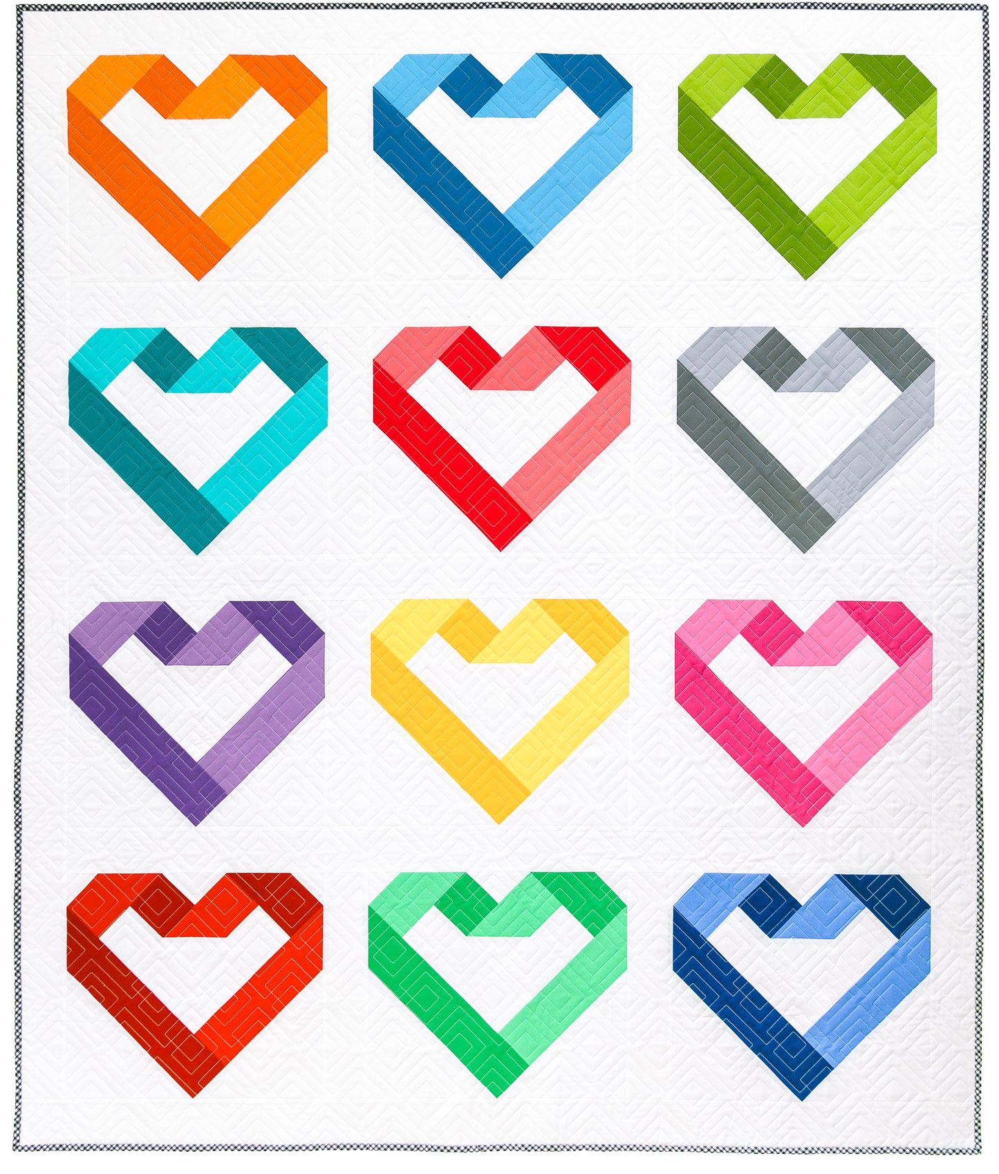 In My Heart Quilt Pattern - PDF