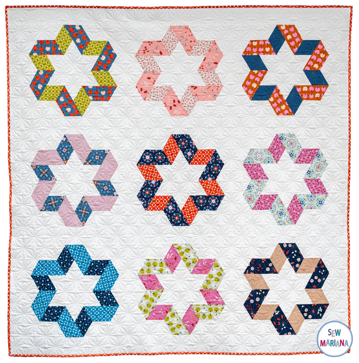 Polaris Quilt Pattern - PRINTED