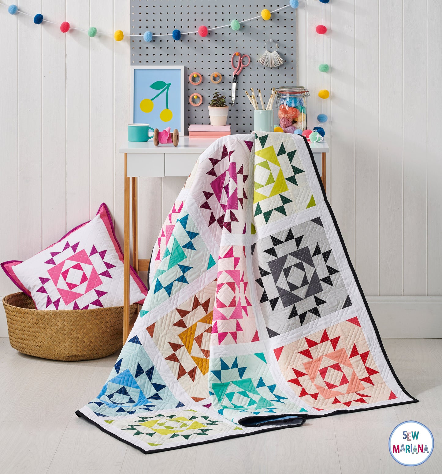 Spica Star Quilt Pattern - PDF
