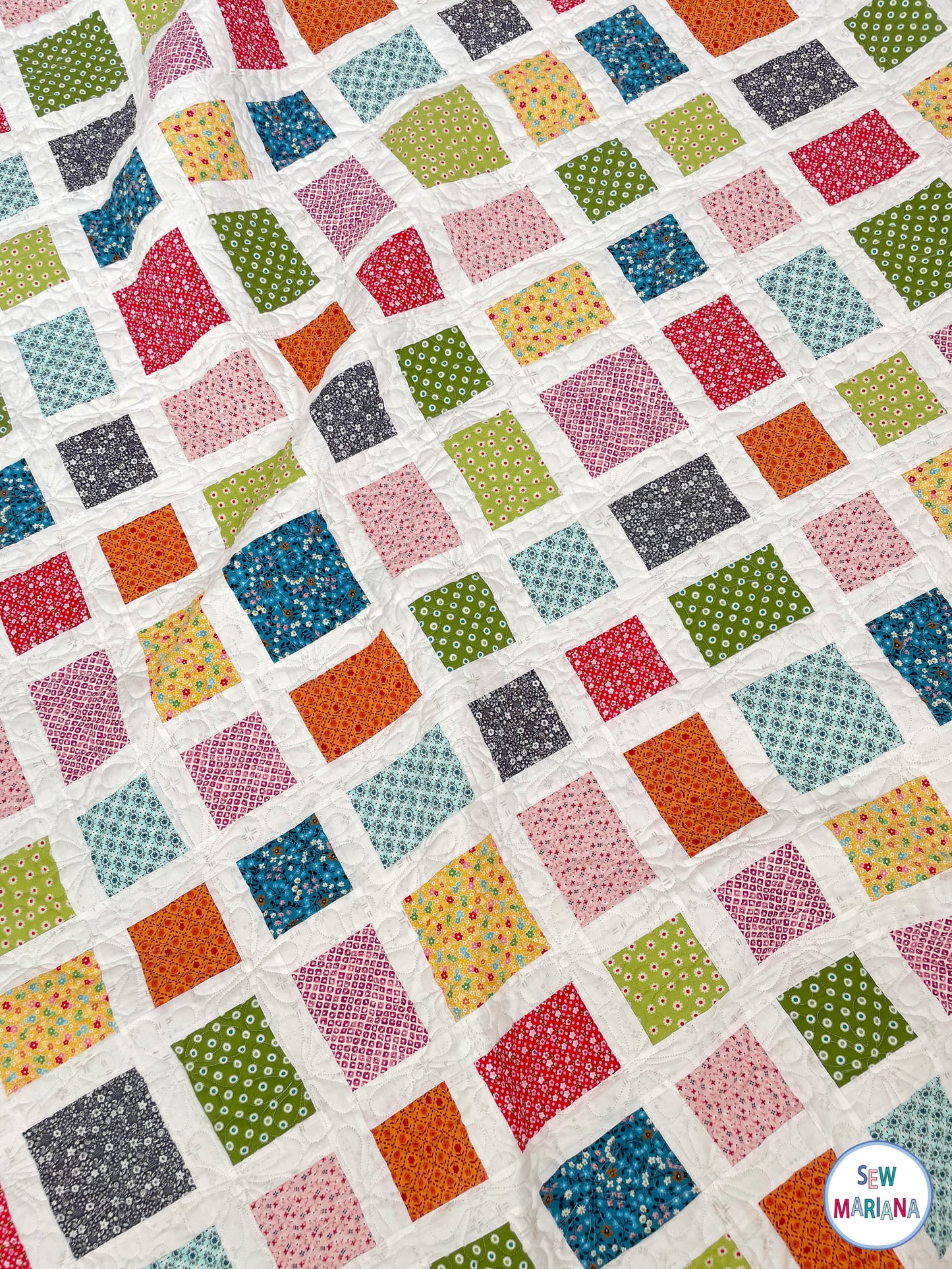 Tidy Tiles Quilt Pattern - PRINTED