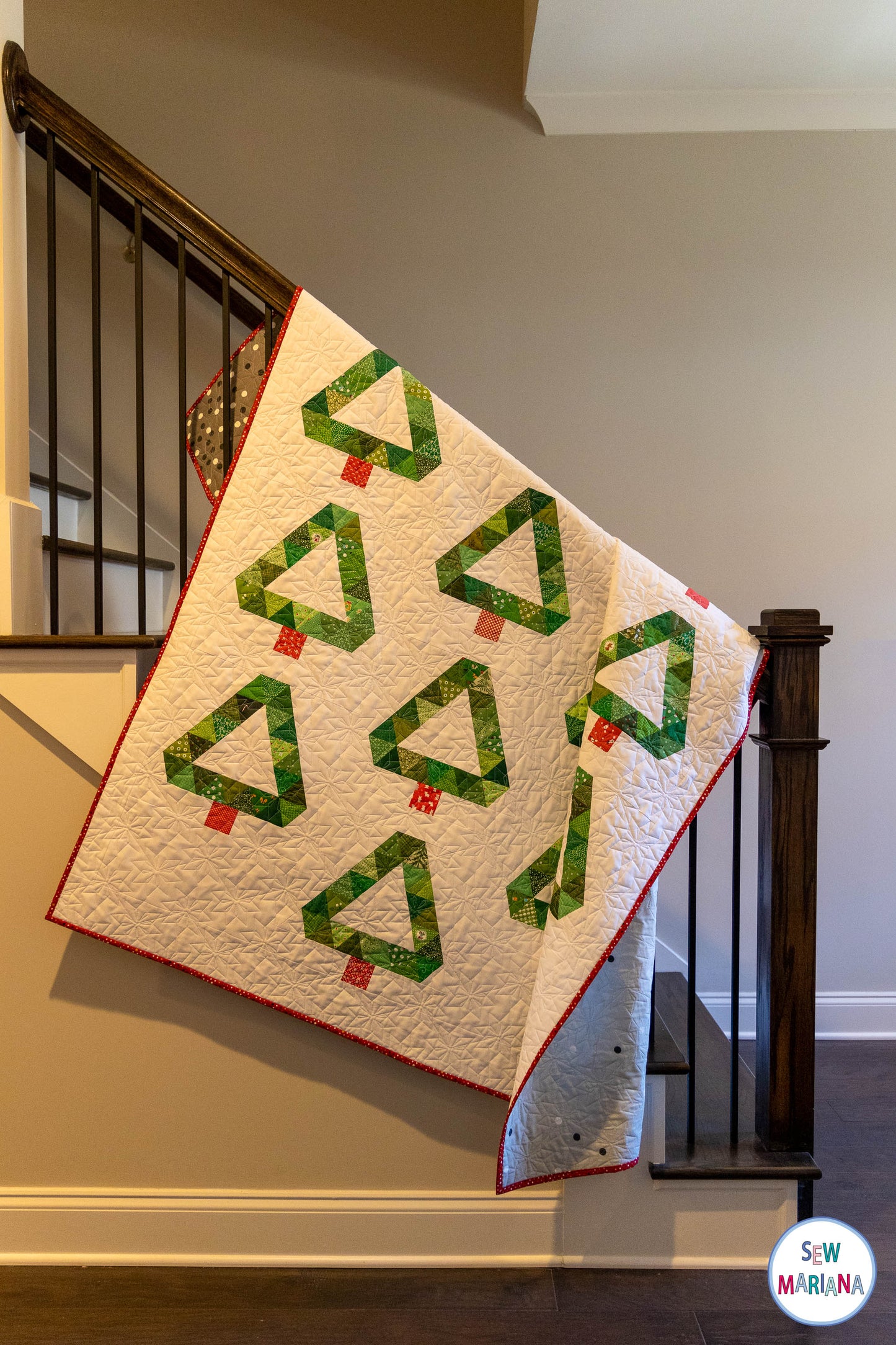 Tree Hollow Quilt Pattern - PRINTED