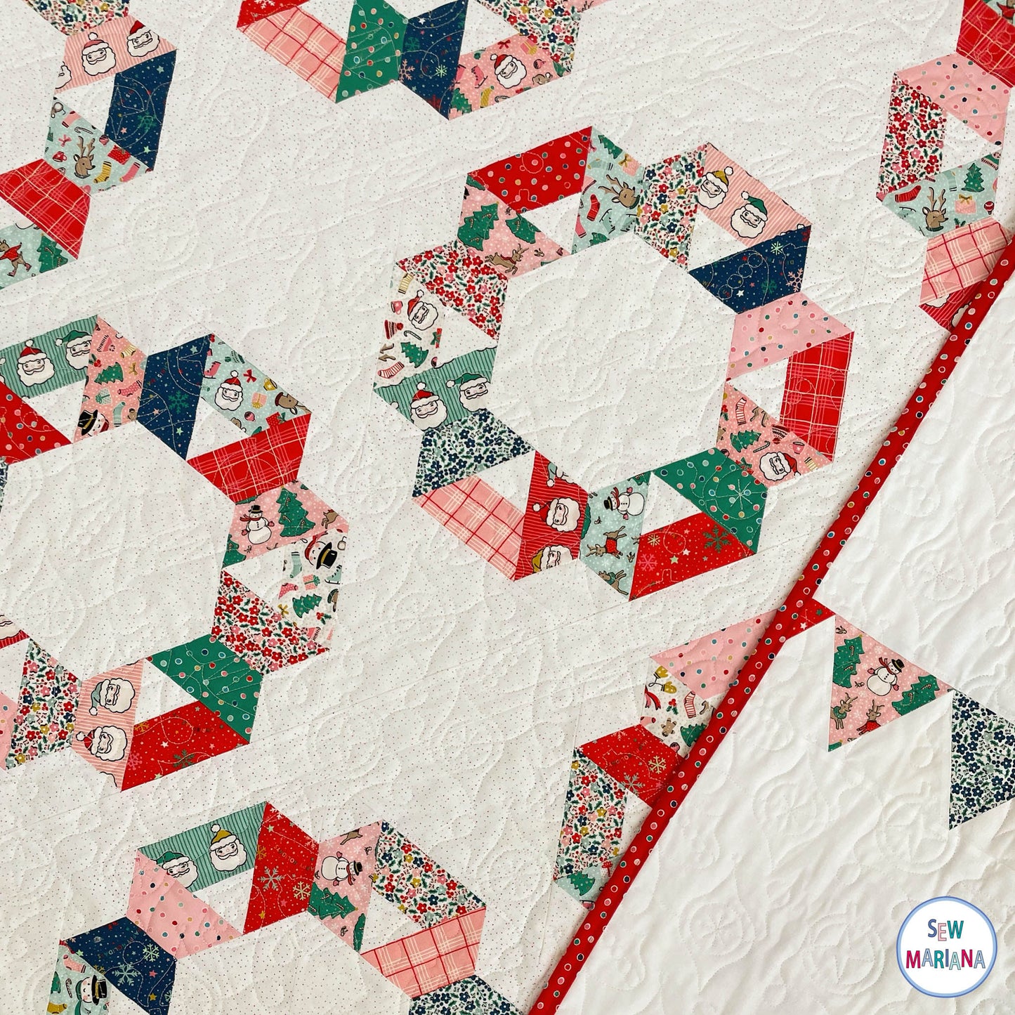 Whirling JUNIOR Quilt Pattern - PRINTED