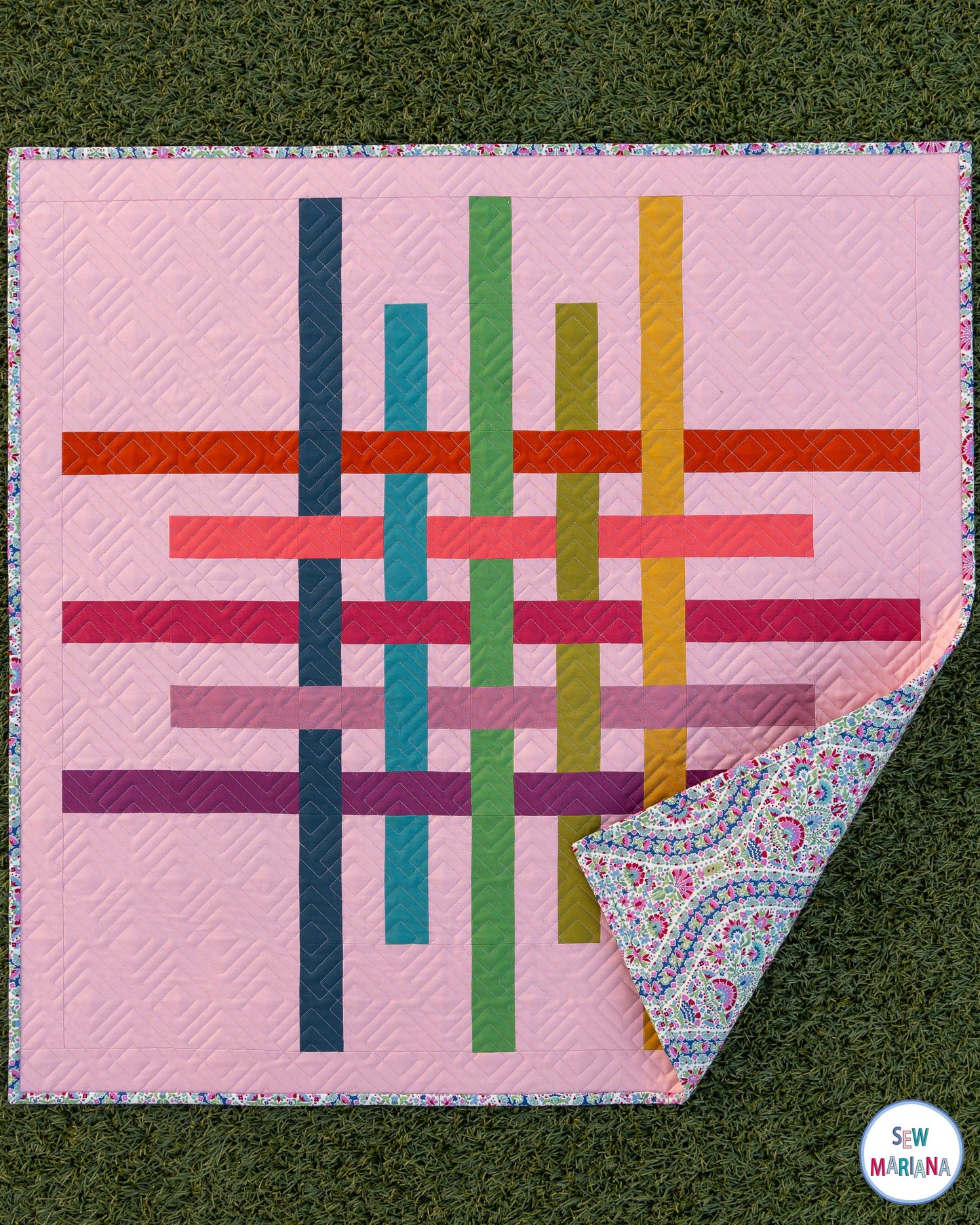 Overlap Quilt Pattern - PDF