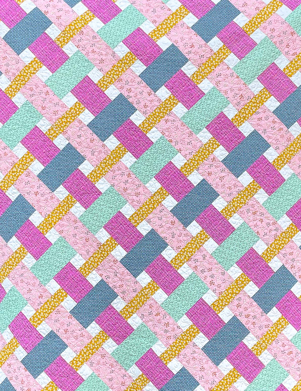 Duck and Weave Quilt Pattern - PDF
