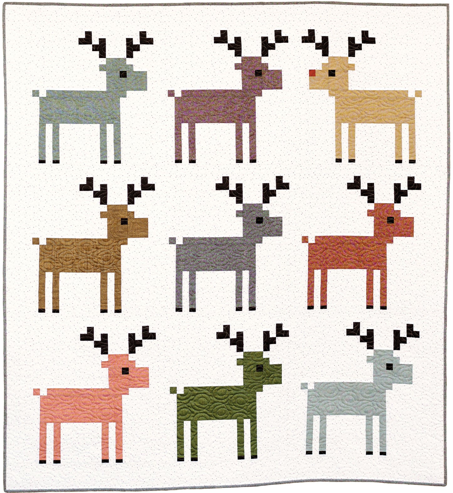 Dear Deer Quilt Pattern - PDF