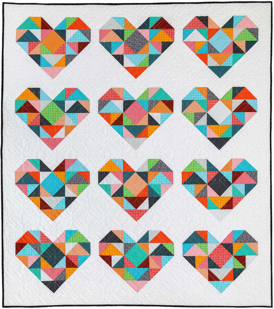Heart Bits Quilt Pattern - PDF – sewmarianashop