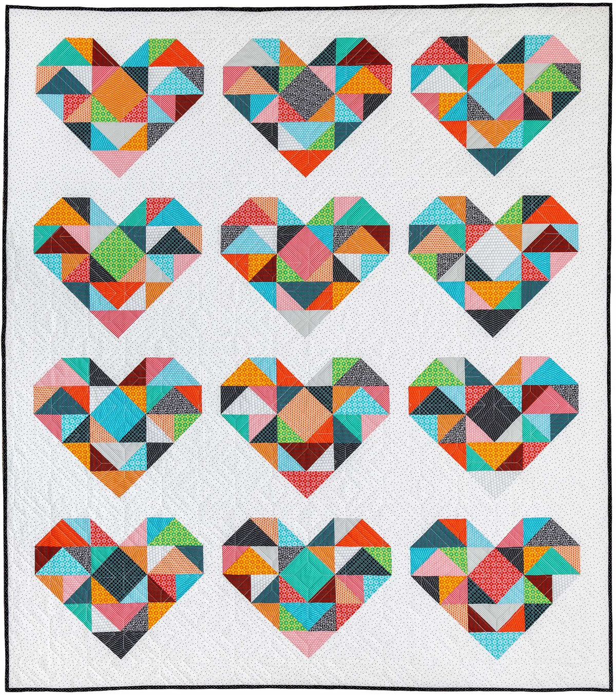 Heart Bits Quilt Pattern - PDF – Sew Mariana