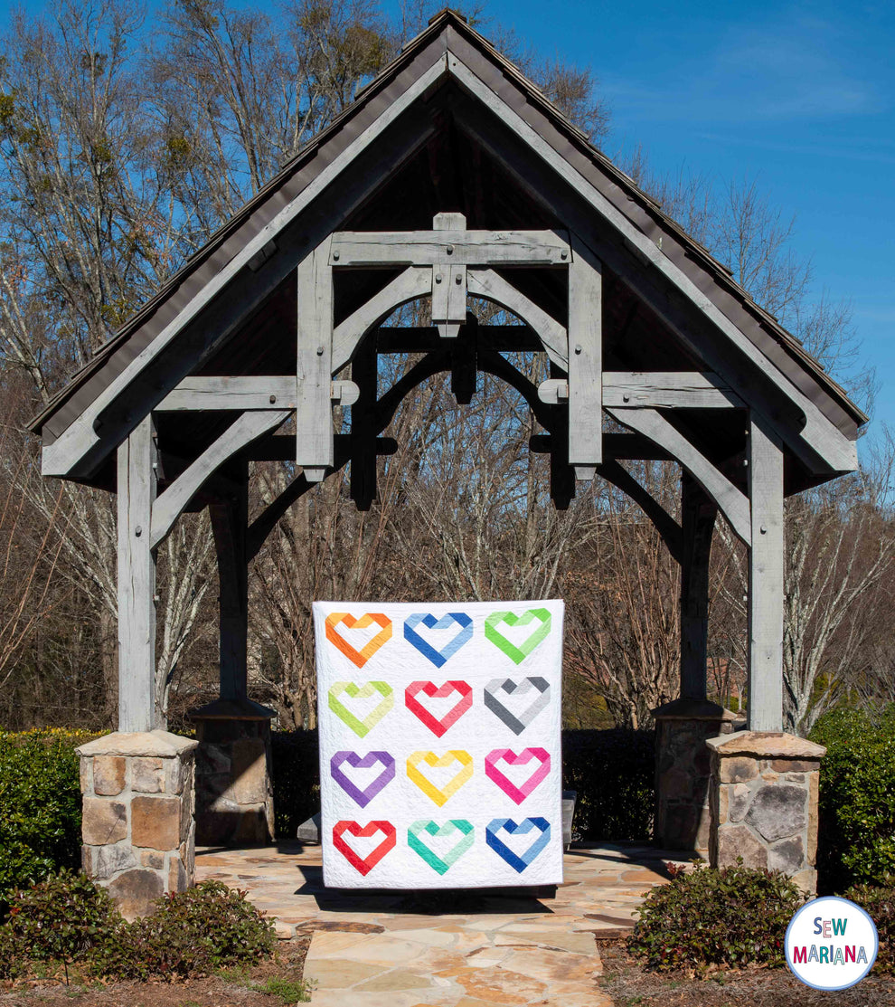 In My Heart Quilt Pattern - PDF – Sew Mariana