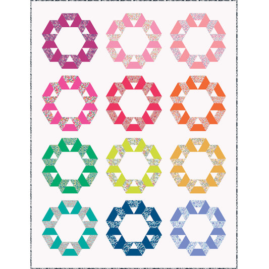 Whirling Junior Quilt Pattern -PDF