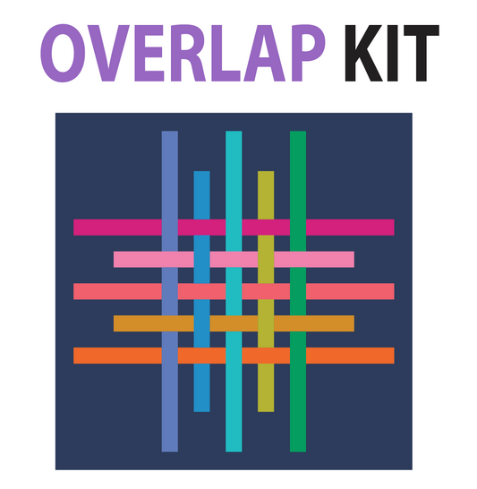 KIT - Overlap NAVY Wall Quilt