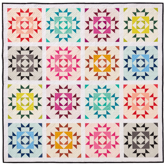 Spica Star Quilt Pattern - PDF