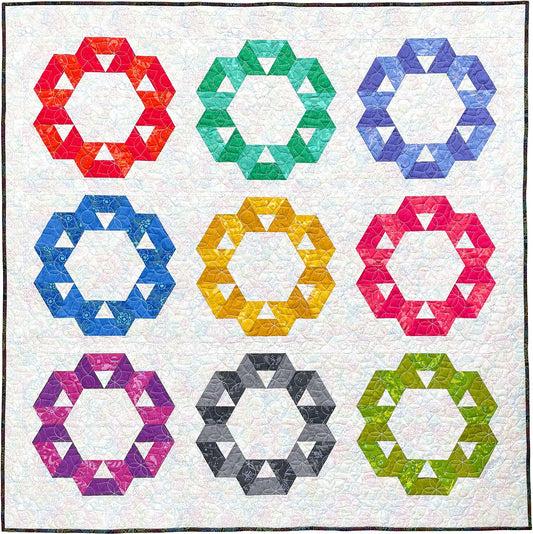 Whirling Quilt Pattern -PDF